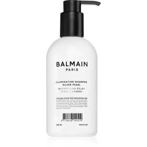 Balmain Hair Couture lluminating Shampoo Silver Pearl šampón pre blond vlasy 300 ml