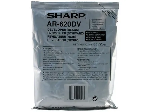 Sharp AR-620DV čierny (black) originálny developer