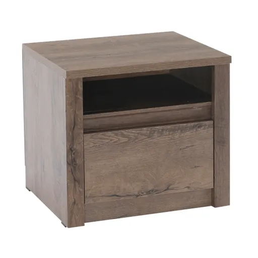 Nočný stolík MONTANA, dub Lefkas