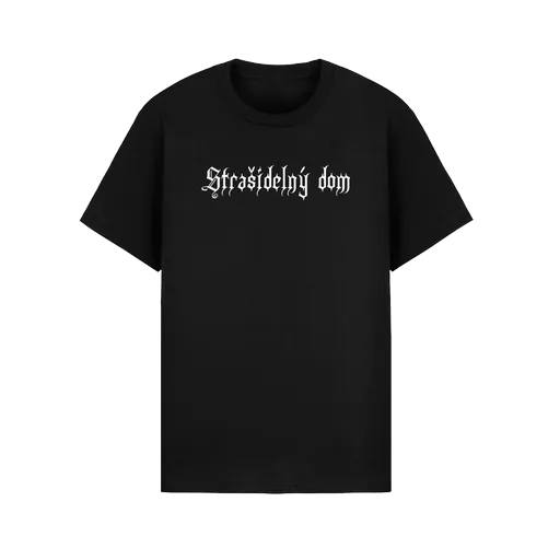 Fobia Kid tričko Strašidelný dom Basic tee Čierna 3XL