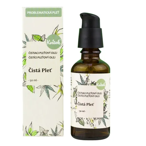 KVITOK Čistiaci olej pre problematickú pleť 50 ml
