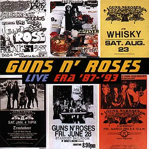 Guns N’ Roses, GUNS N'ROSES - LIVE ERA '87-'93, CD