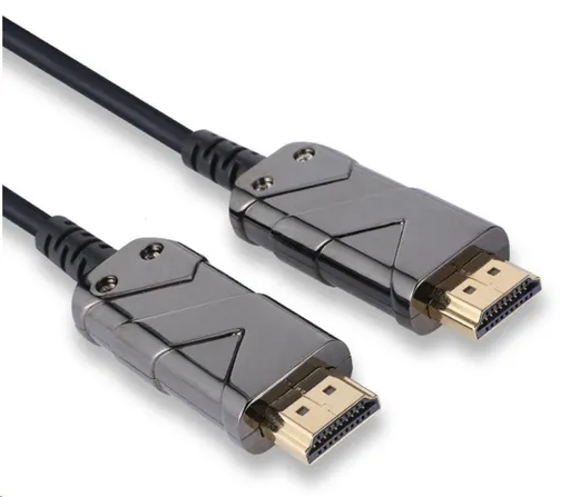 PREMIUMCORD Ultra High Speed HDMI 2.1 optický fiber kábel 8K @ 60Hz, pozlátené 25m