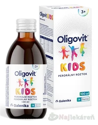 OLIGOVIT Kids perorálny roztok pre deti 100 ml