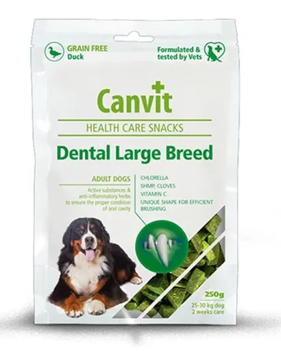 Canvit Health Care Snack Dental Large Breed 250 g