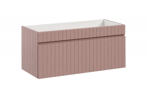COMAD - Skrinka pod umývadlo 100cm 1 szuflada ICONIC ROSE 5907611656259