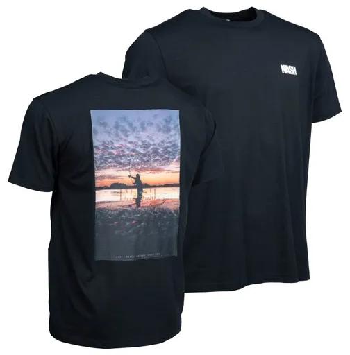 Nash tričko make it happen cast t-shirt black - m