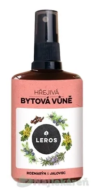 LEROS HREJIVÁ BYTOVÁ VÔŇA ROZMARÍN & BORIEVKA bytový parfum, rozprašovač 100 ml