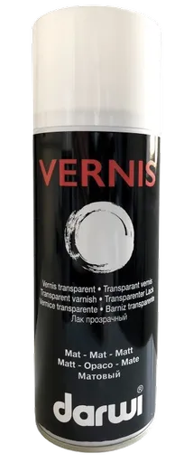 DARWI VERNIS - Ochranný lak na alkoholovej báze bezfarebný matný, 0,4 L