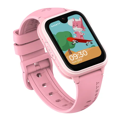 GARETT Smartwatch kids vibe 4G amoled pink inteligentné hodinky