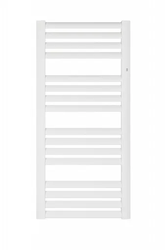 Instalprojekt - Kúpeľňový radiátor Maka - Pripojenie radiátora - Spodná pripojenie, Radiátory - Farebné prevedenie HL - Biela, Rozmer radiátora HL - 577 × 1528 mm, výkon 763 W RADMAK601635