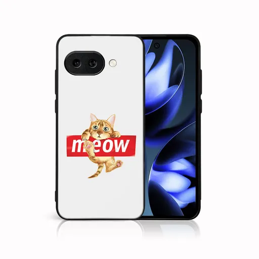 MY ART Ochranný kryt pre Google Pixel 9a MEOW (183)