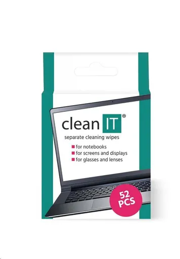 CLEAN IT Čistiace obrúsky mokré kusové 52 ks