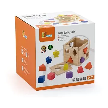 Drevená vkladačka kocka (6934510536596)