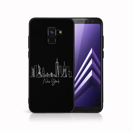 MY ART Ochranný kryt pre Samsung Galaxy A8 2018 (A530) NEW YORK (207)