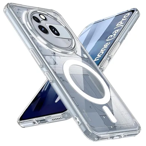 TRANSPARENT MAGSAFE Kryt pre Nothing Phone (3a) Pro priehľadný