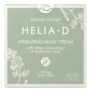 Helia-D Botanic hydratačný nočný krém s tokajským vínnym extraktom 50 ml