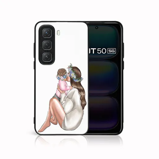 MY ART Ochranný kryt pre Infinix Hot 50 BABY GIRL (111)