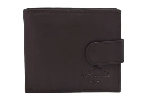 Malá kožená peňaženka MERCUCIO hnedá 2311805