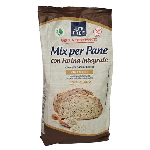 NUTRIFREE Zmes na celozrnné pečivo bez lepku 1 kg
