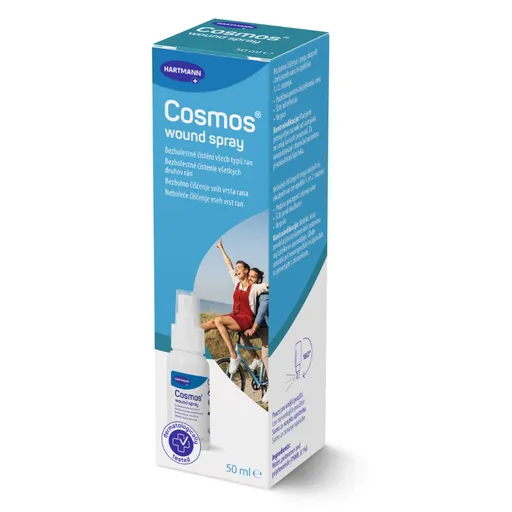 Cosmos Wound sprej na bezbolestné čistenie rán, 50ml