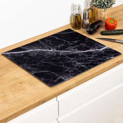 Haushalt international Ochranné krycí desky Mramor, sada 2 ks