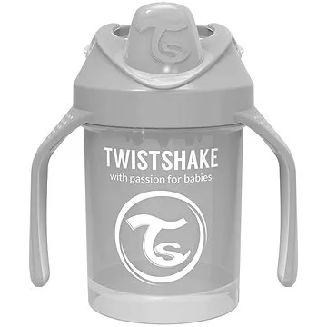 TWISTSHAKE Hrnček učiaci 230 ml sivý (7350083122728)