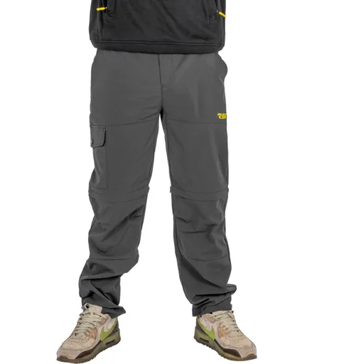 Black cat nohavice zip-off trousers - xl
