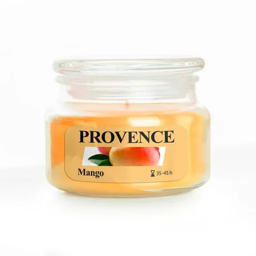 Vonná sviečka v skle PROVENCE 45 hodín mango
