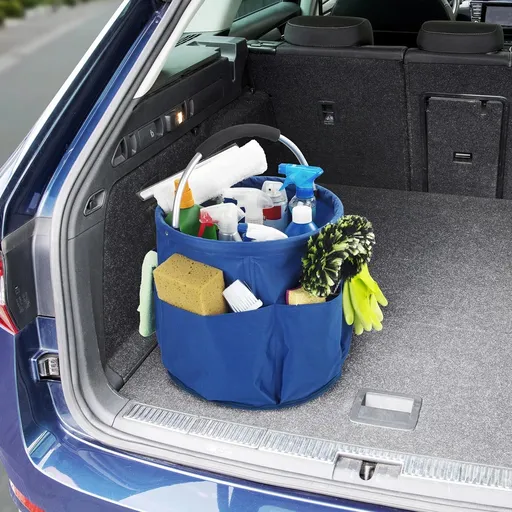 WENKO Organizér na pomůcky, modrý, 34 l