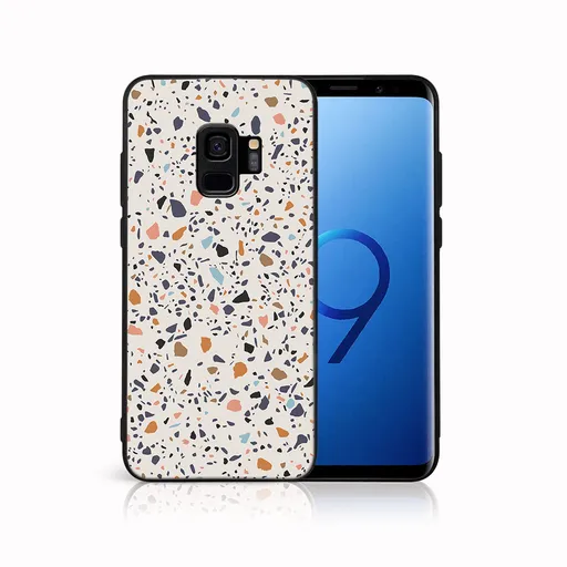 MY ART Ochranný obal pre Samsung Galaxy S9 BEIGE TERRAZZO (162)