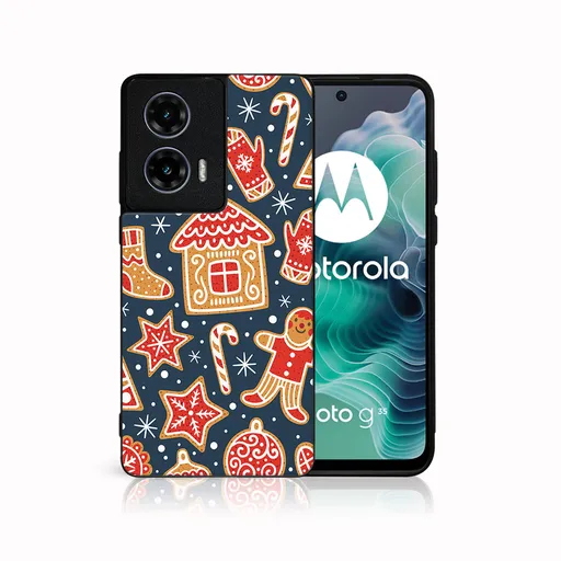 MY ART Kryt s vianočným dizajnom Motorola Moto G35 5G CHRISTMAS (069)