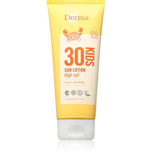 Derma Kids detské mlieko na opaľovanie SPF 30 200 ml