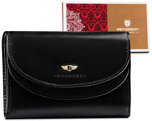 Klasická, kožená dámska peňaženka so zapínaním - Peterson,skl.