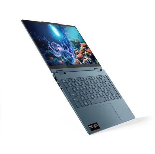 Lenovo YOGA 7 2-in-1 RyzenAI 5 340/16GB/1TB SSD/14"/WUXGA/OLED/Touch/120Hz/až600nitov/Pero/OnSite/WIN11 Home/modrozelená