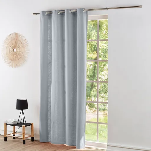 Jednofarebný zatemňovací záves zn. Colombine® zakončený očkami