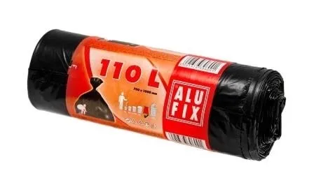 ALUFIX - Vrecia na odpad 110L/10ks čierne