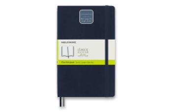 Moleskine Zápisník Expanded tvrdé dosky L, čistý, čierny 200 listov, čistý A5