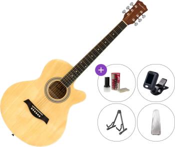 Pasadena SG026C SET Natural Akustická gitara Jumbo