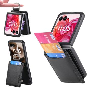 CARD Kryt s priehradkami pre karty Motorola Razr 60 čierny