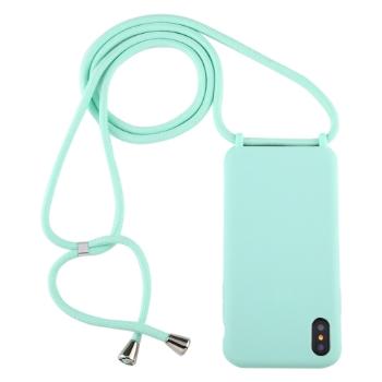 ROPE Kryt so šnúrkou Apple iPhone X / XS zelený