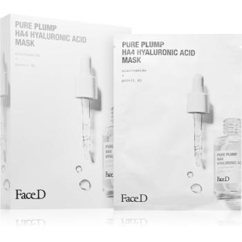 Face D Pure Plump HA4 pleťová maska s kyselinou hyalurónovou 5x17 ml