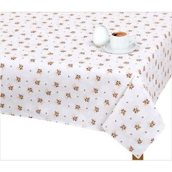 Bellatex Obrus ADÉLA – 120 × 140 cm – béžová kytička (5537)