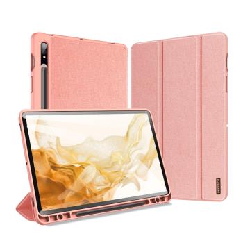 DUX DOMO Zaklápací kryt Samsung Galaxy Tab S8 / Tab S7  ružový
