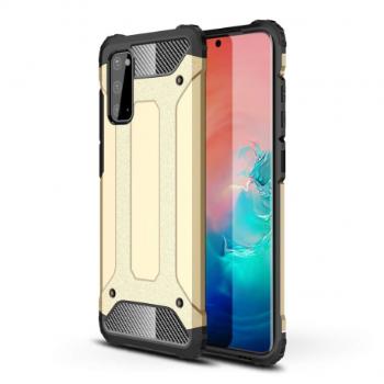 MG Hybrid Armor plastový kryt na Samsung Galaxy A41, zlatý