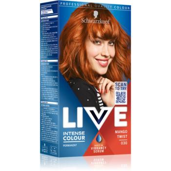 Schwarzkopf LIVE Intense Colour permanentná farba na vlasy odtieň 030 Mango Twist 1 ks