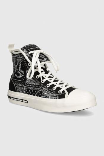 Tenisky Karl Lagerfeld Jeans KLJ VULC pánske, čierna farba, KLJ50955