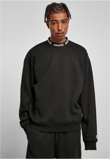 Starter Jaquard Rib Crewneck black - L