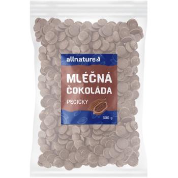 Allnature Kôstky Mliečna čokoláda mliečna čokoláda 500 g