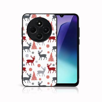 MY ART Kryt s vianočným dizajnom Xiaomi Redmi 14C / Poco C75 DEER (068)